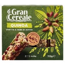 U01259 - GRANCEREALE BARR 112G QUINOA
