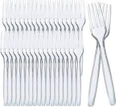 U00083 - PRIME FORCHETTE PLASTICA RIUT.BIANCO 50P