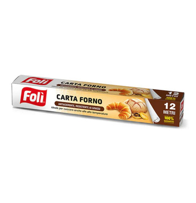 U01715 - FOLI CARTA FORNO 12MT